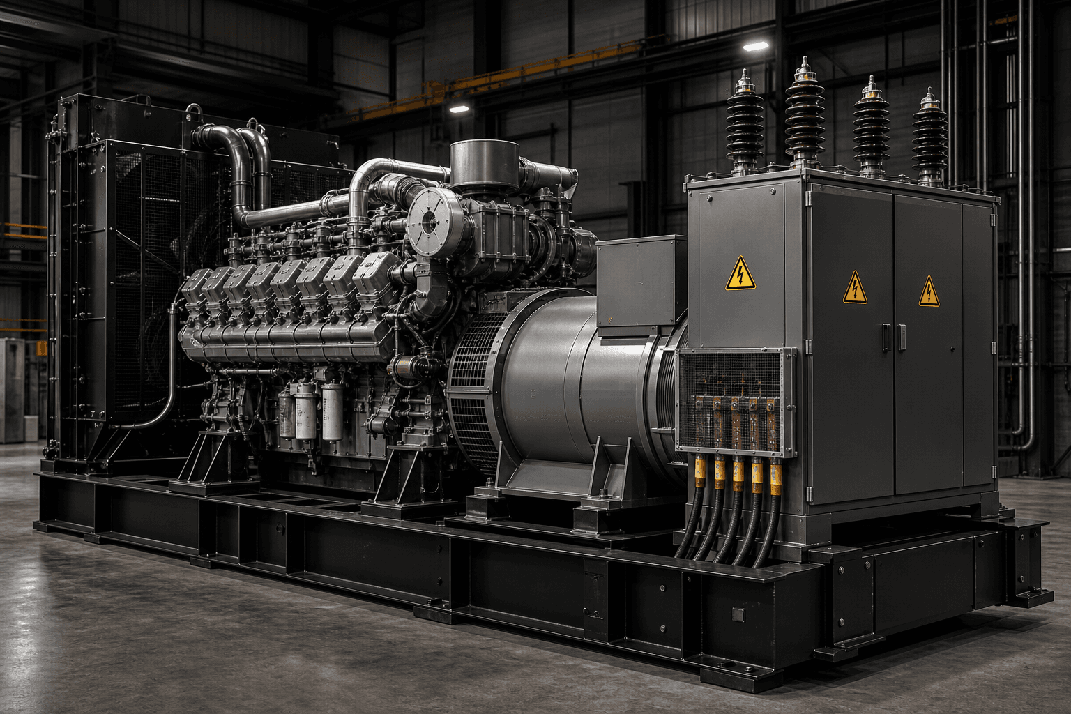 High-Voltage Generator Set