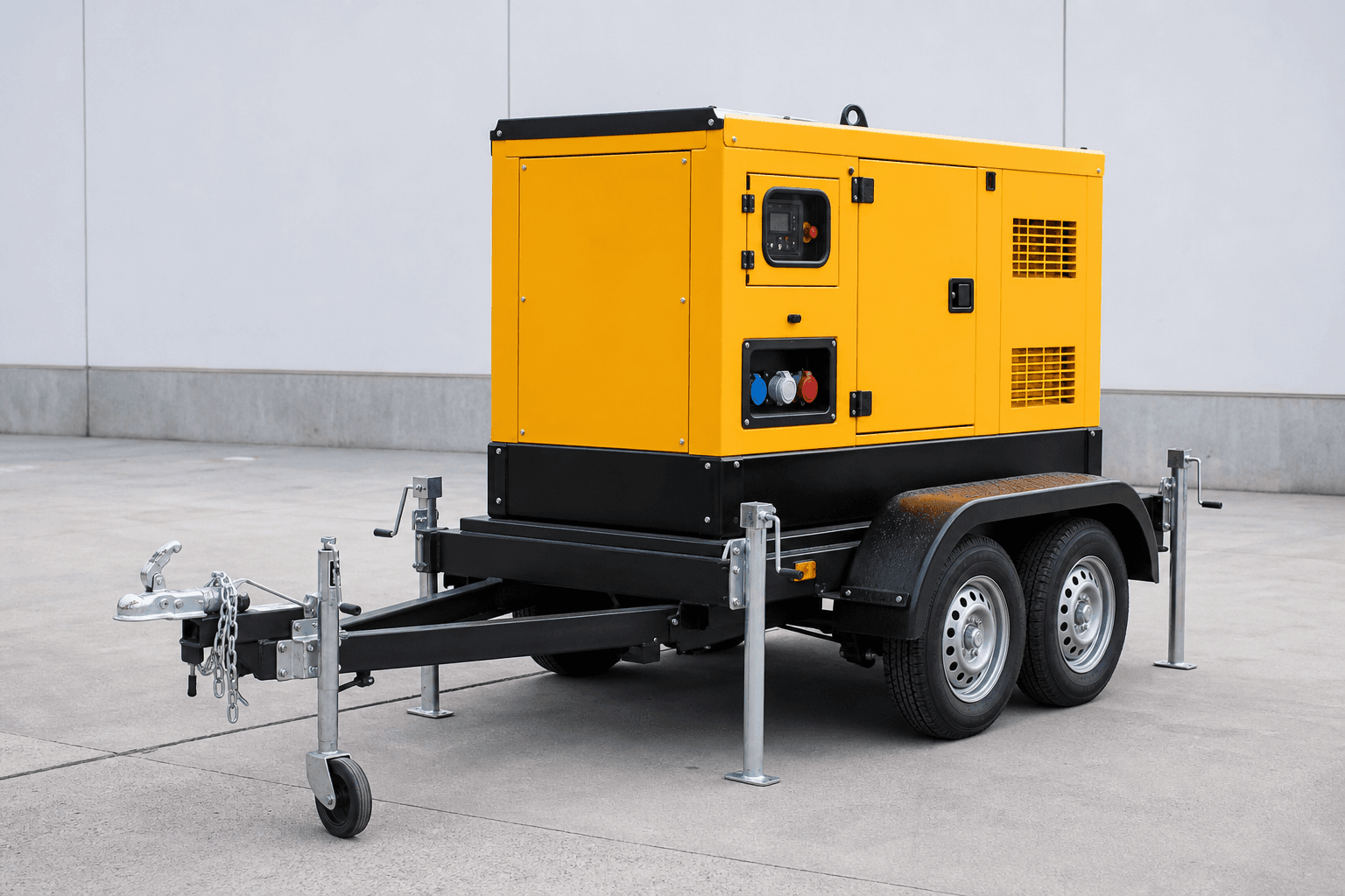 Trailer-Mounted Generator Set